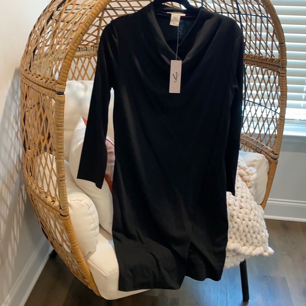 Joan Voss Drape Front Dress